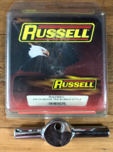 RUSSELL DUAL BRAKE LINE TEE